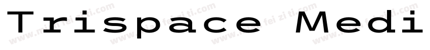 Trispace Medium字体转换